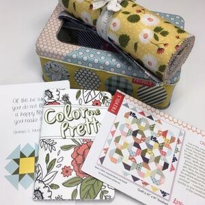 Moda Frivols #9 Quilt Kit Featuring Little Miss Sunshine